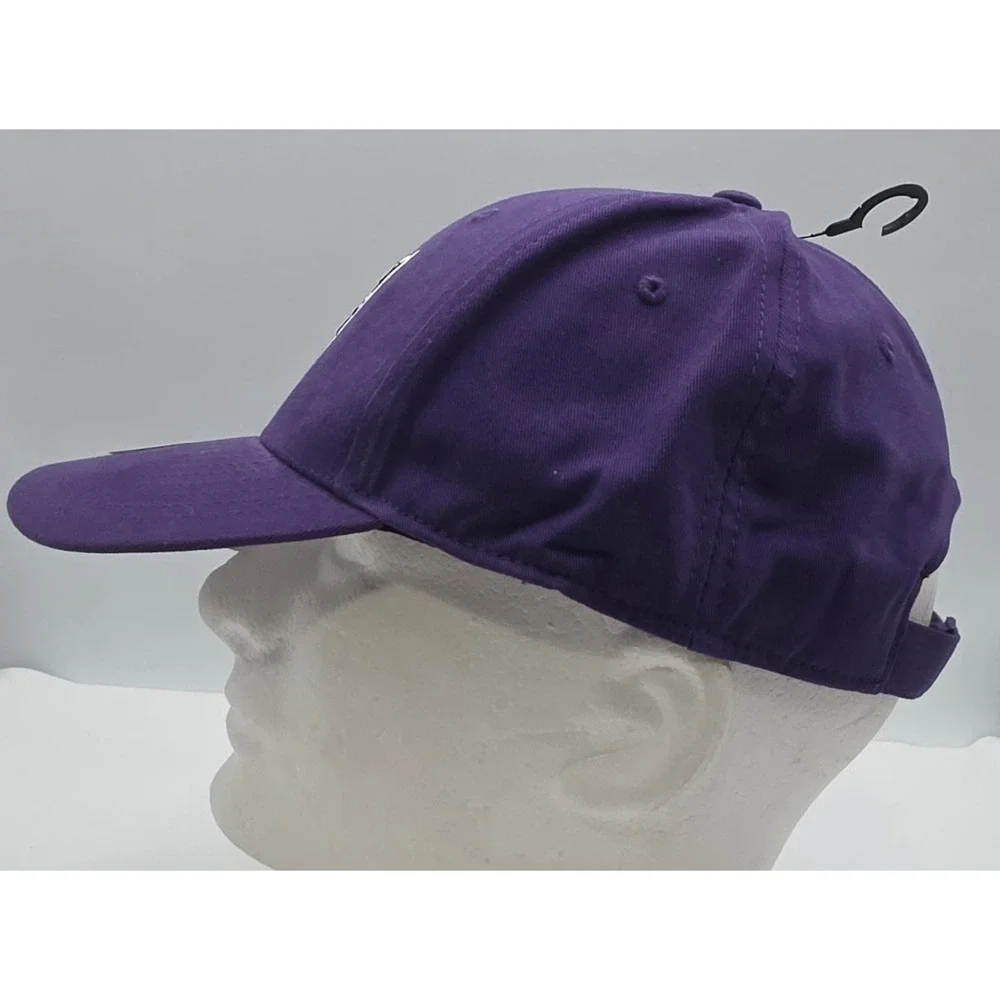 Fan Favorite Sacramento Kings Strapback Hat Purple NBA Baseball Cap